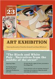 Art Exhibition - The Black & White Pair